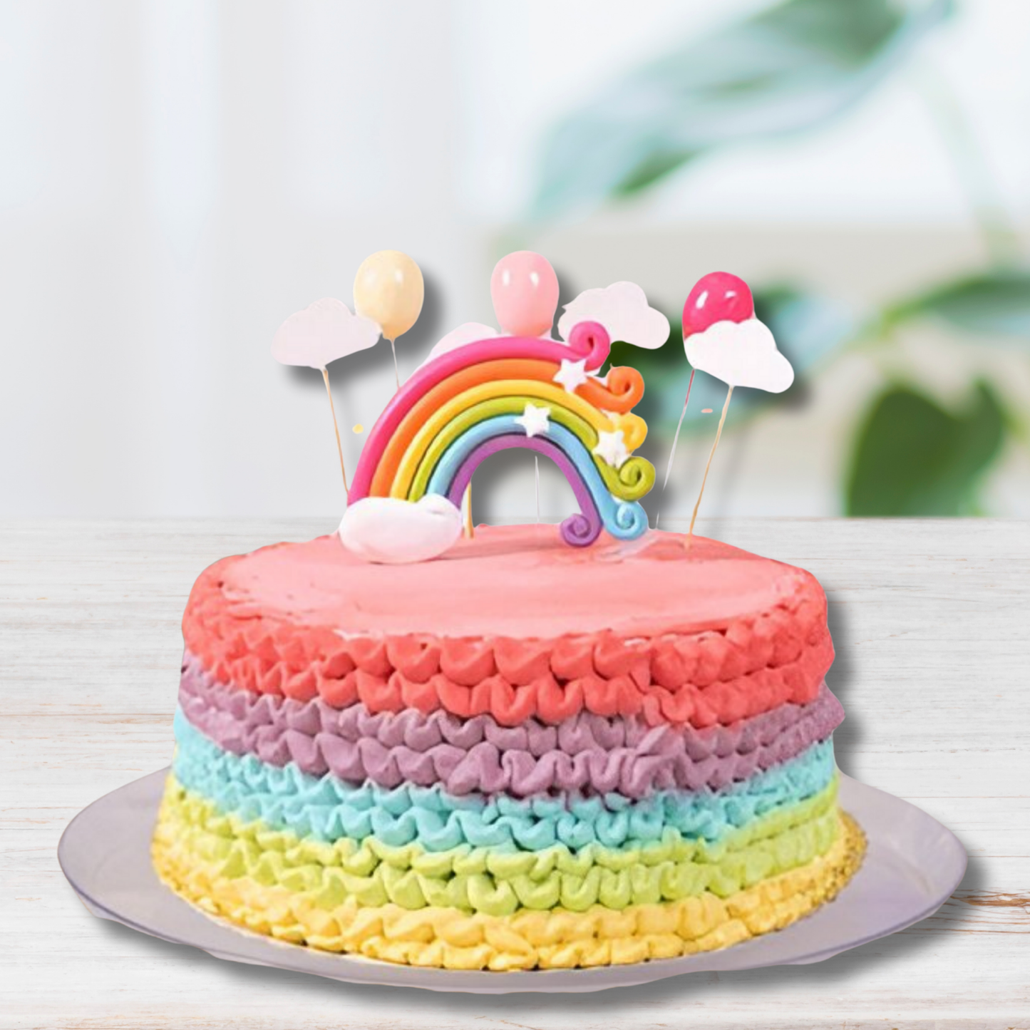 Rainbow Delight Cake