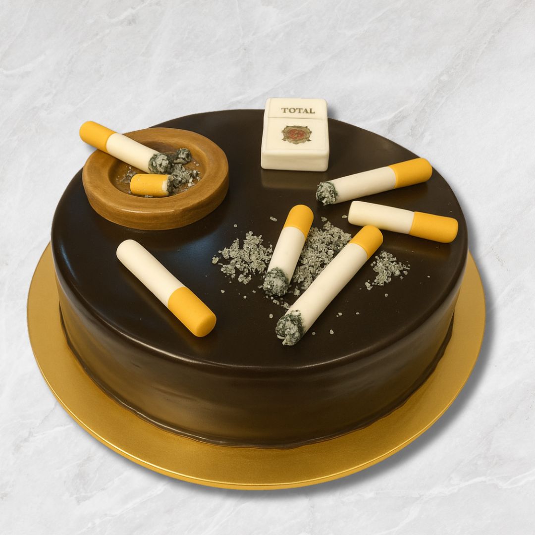 Cigarette Cake for a Fun Twist
