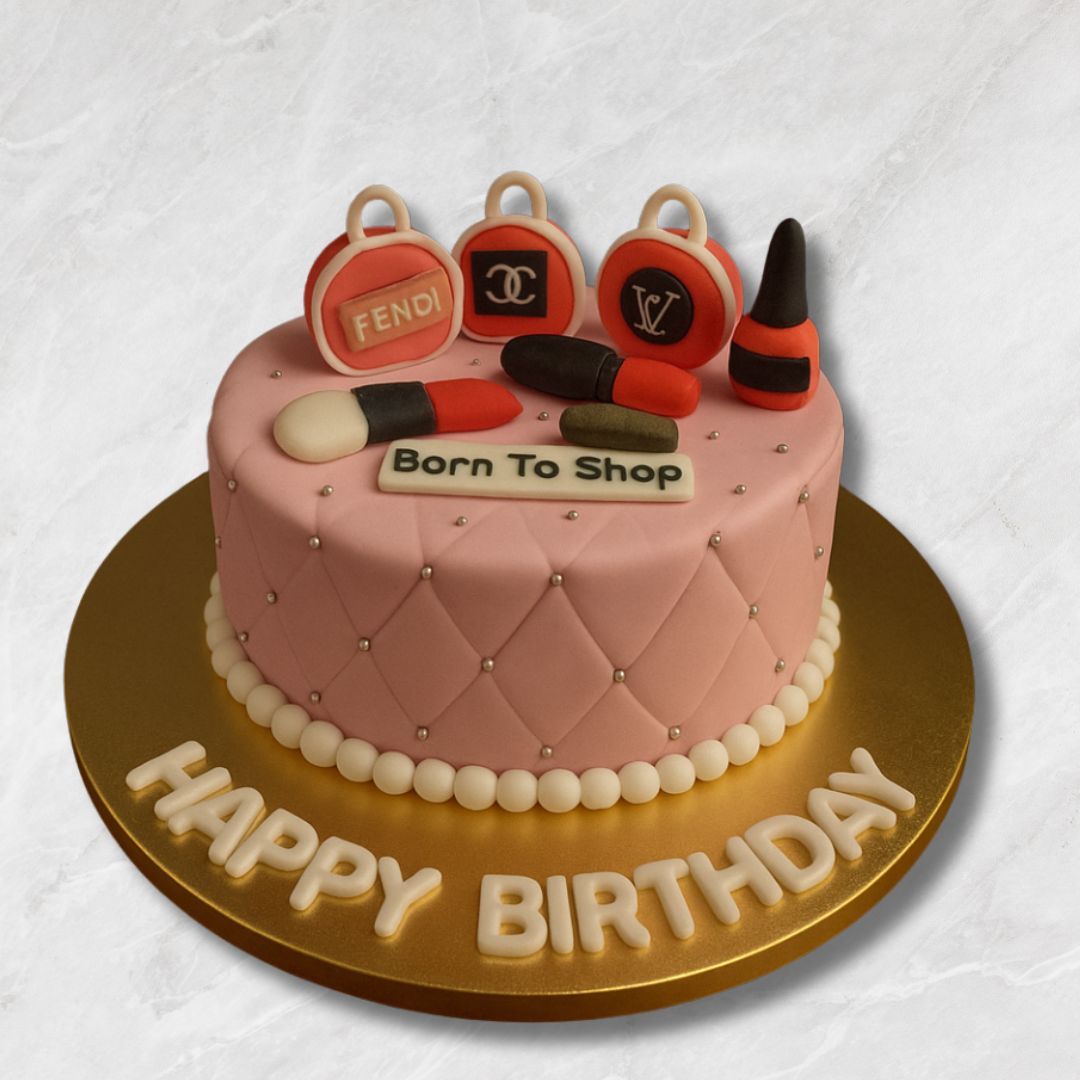 Born to Shop Designer Cake