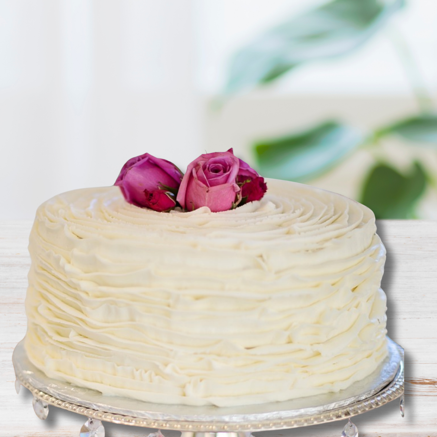 Elegant Rose Cake