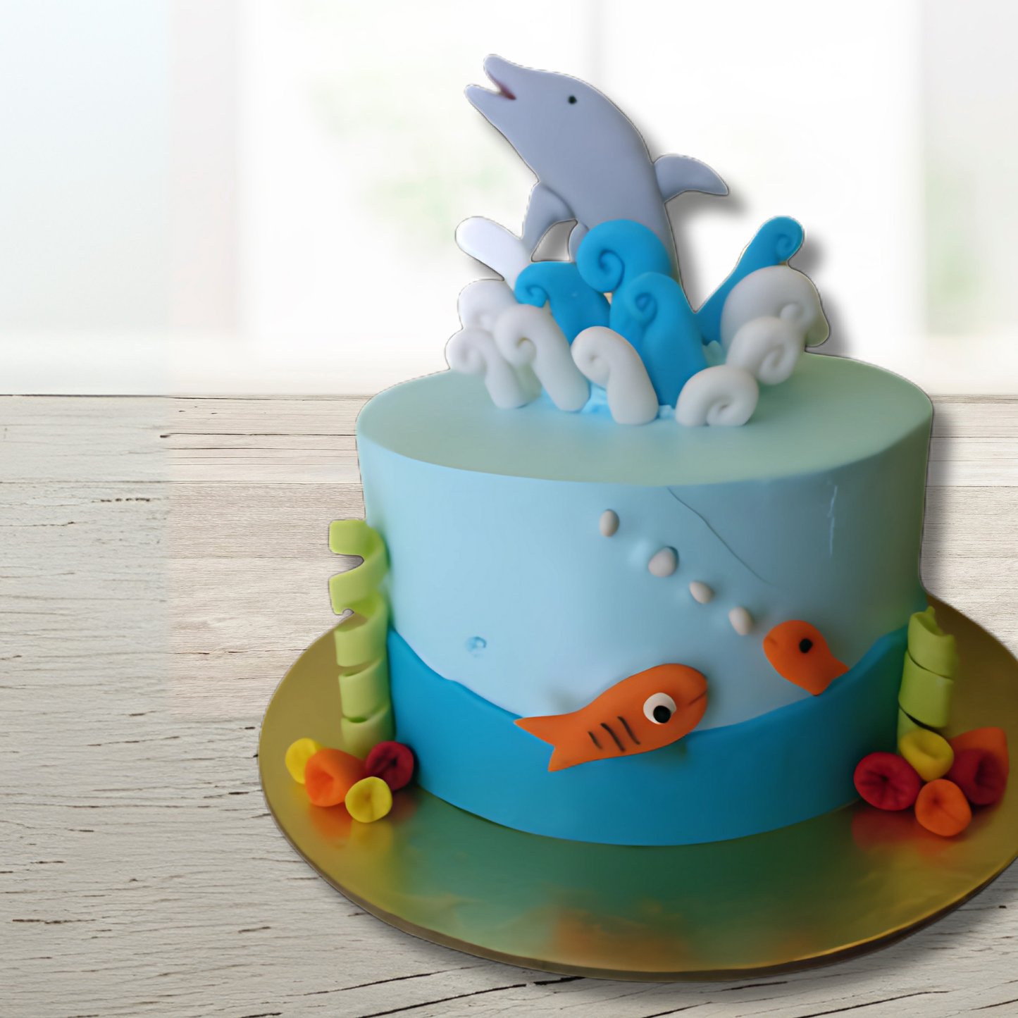 Ocean Splash Cake