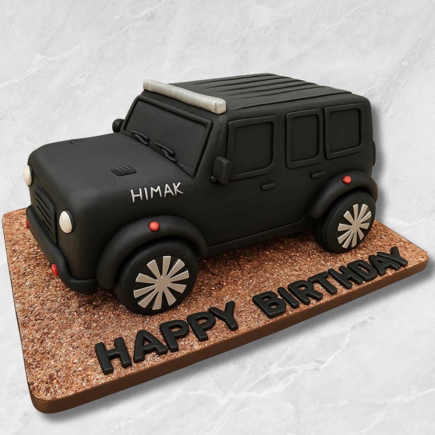 Roadster Ride" SUV-Themed Cake