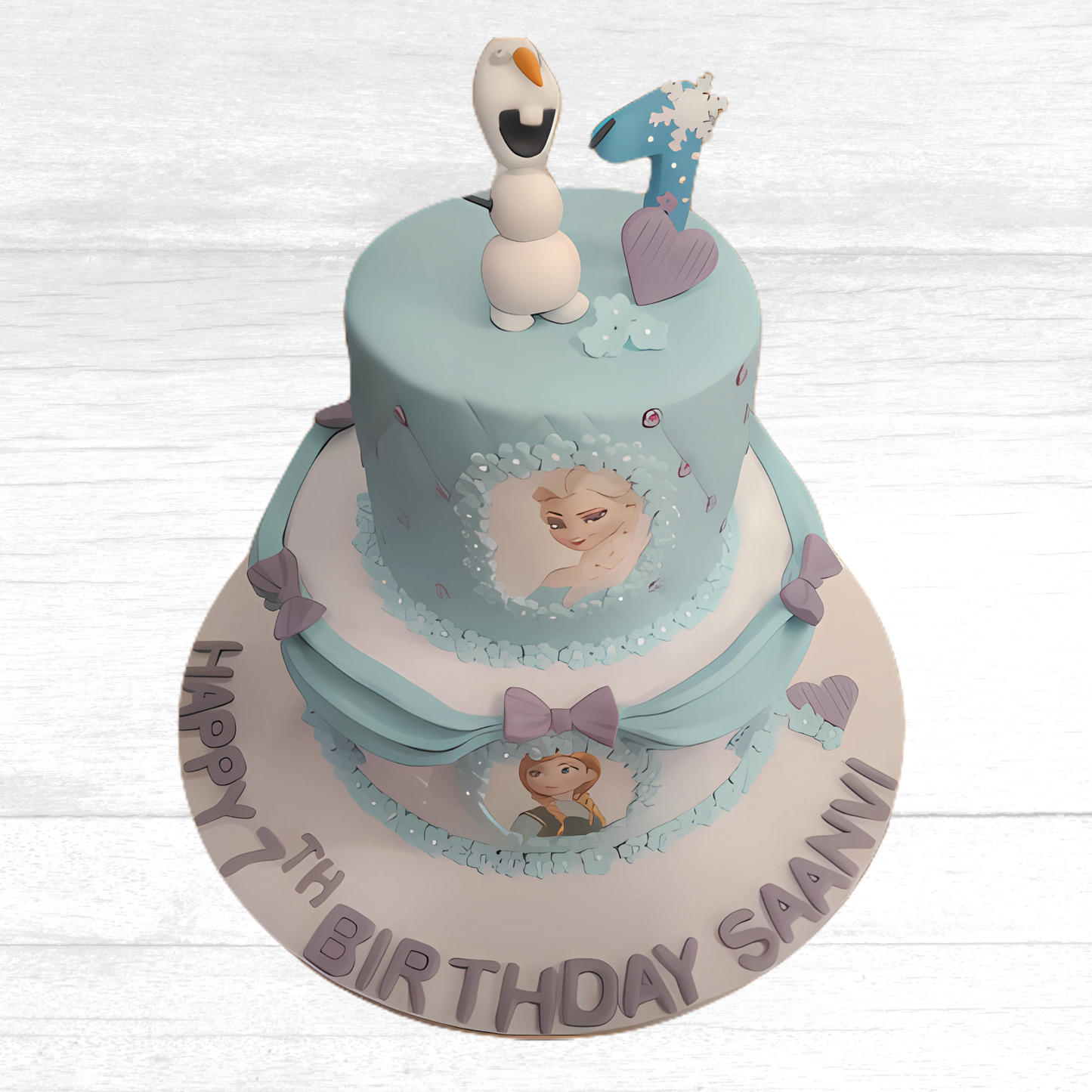 Frozen Adventure Cake
