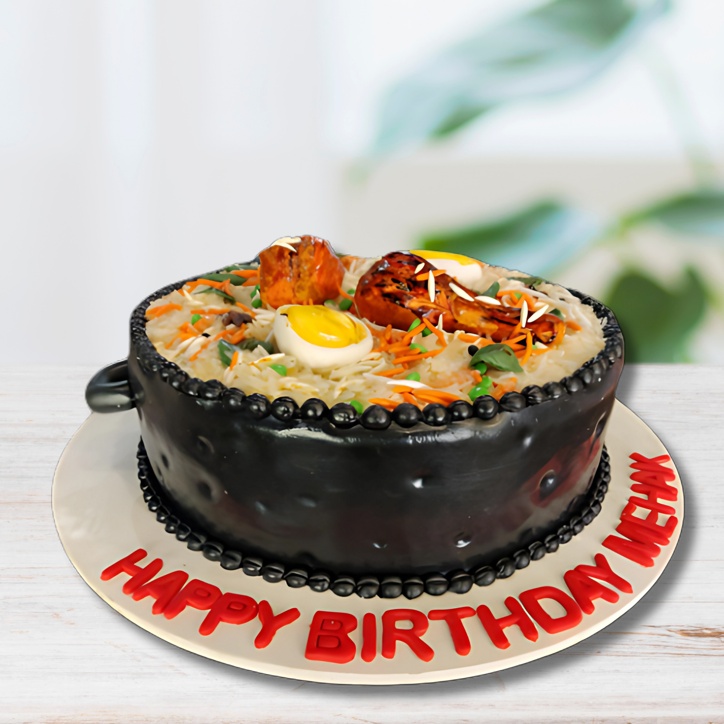 Biryani-Inspired Cake