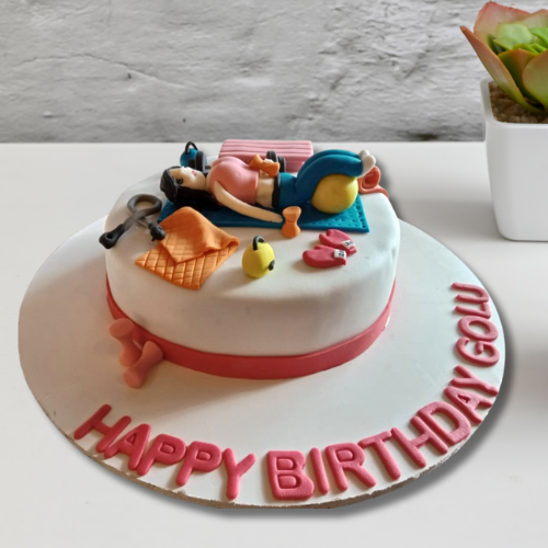 Fitness Enthusiast Cake