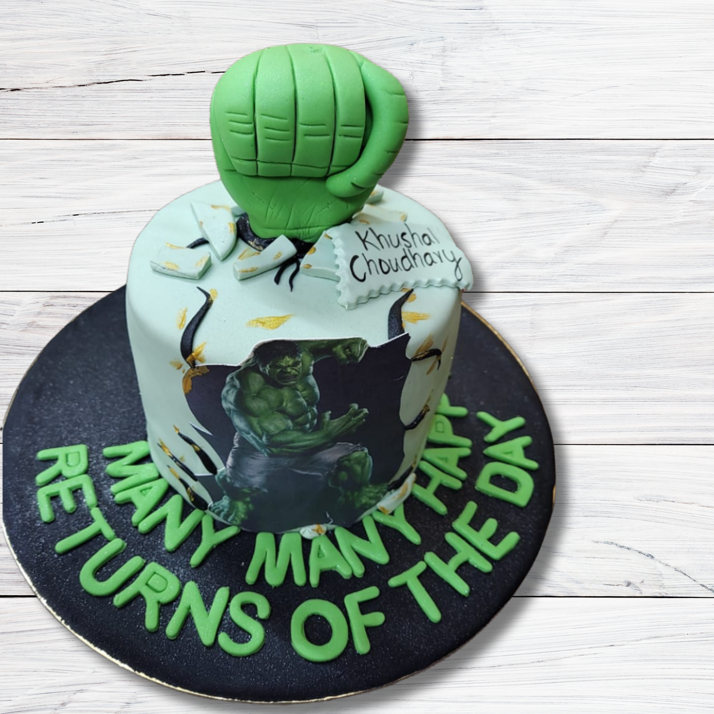 Hulk Cake