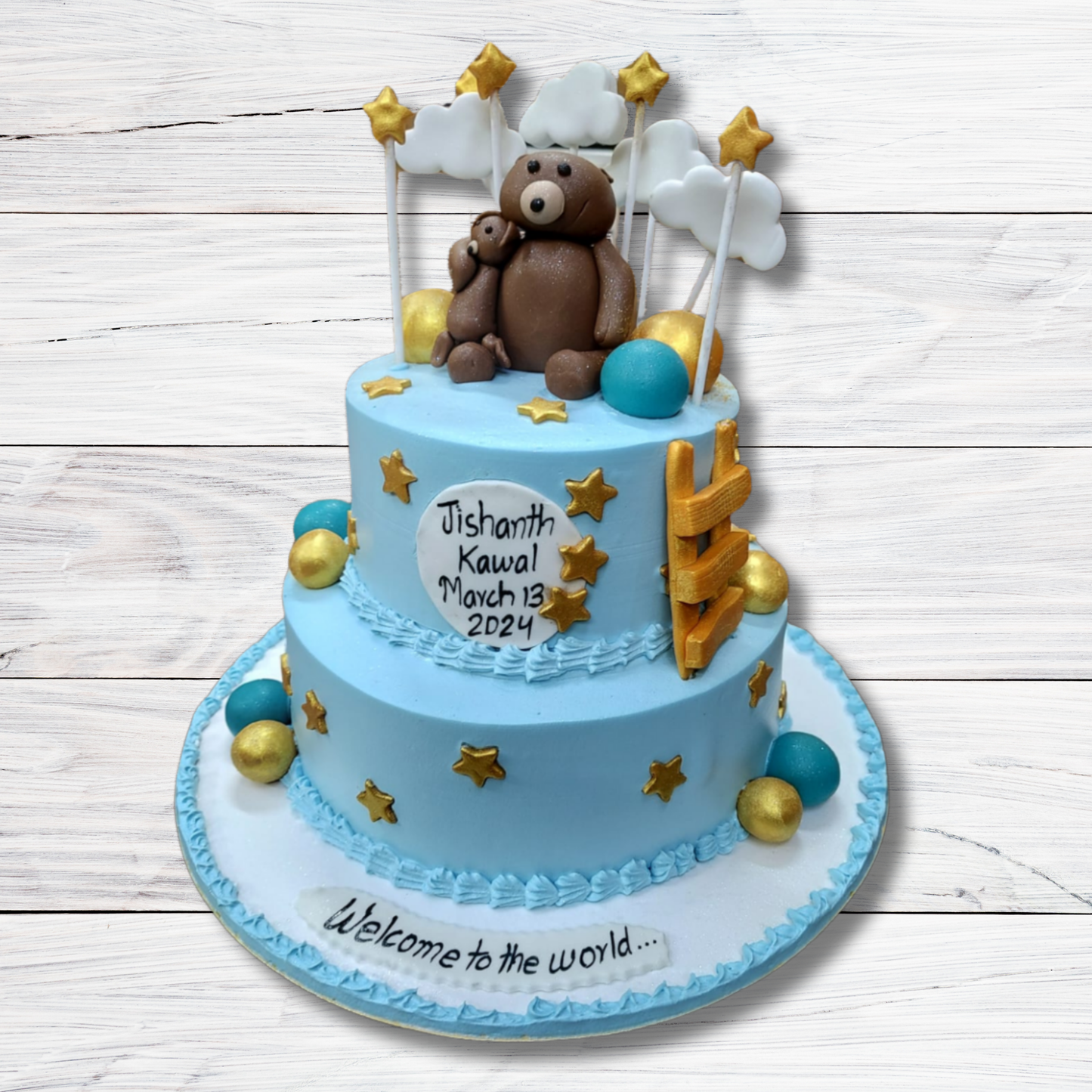 Baby Welcome Cake