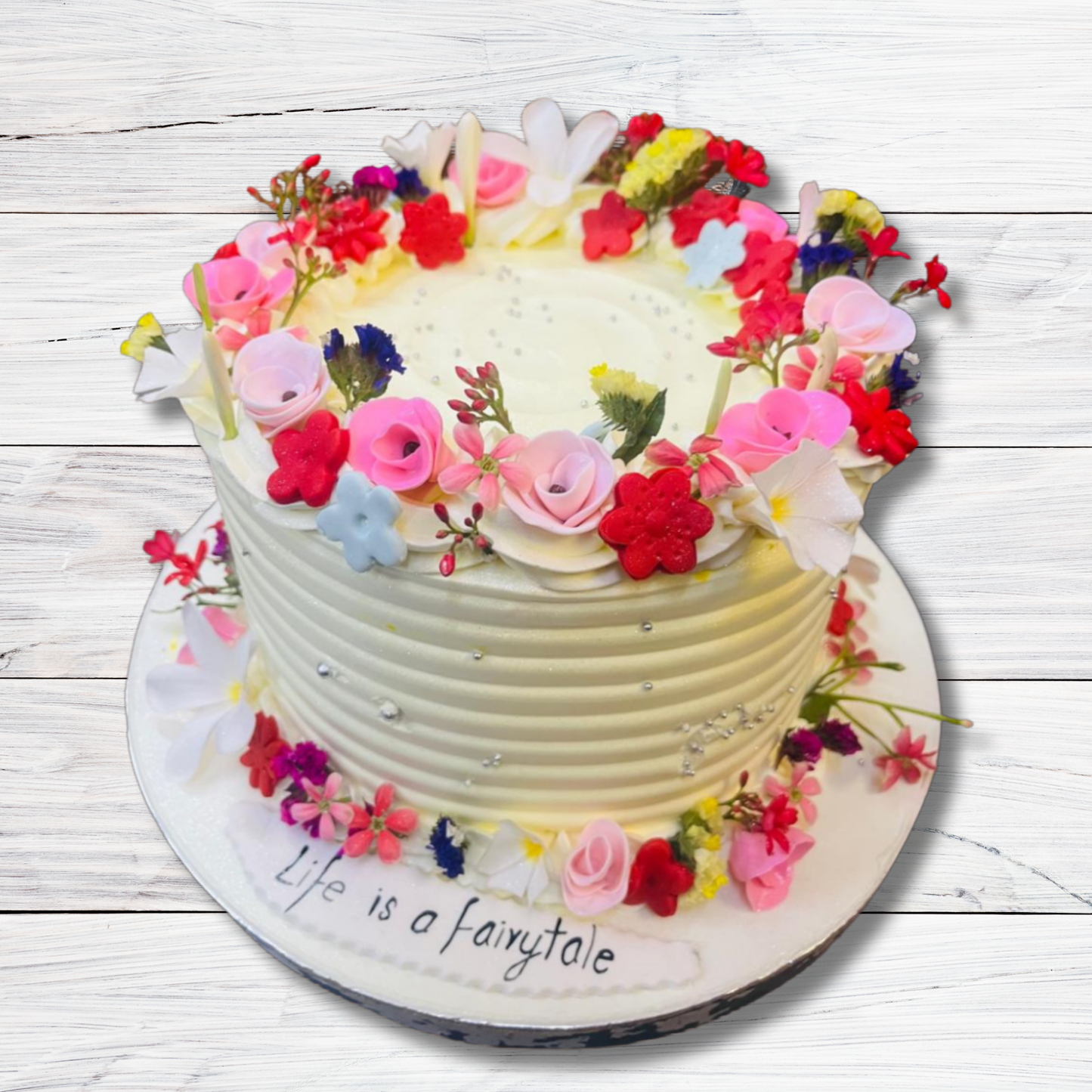 Fairytale Floral Cake