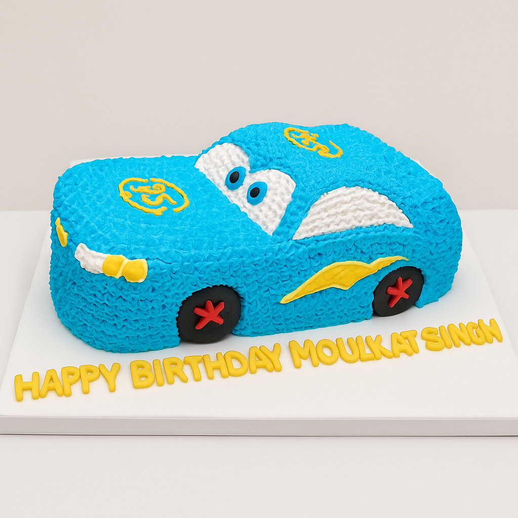 Cars Lightning McQueen Cake