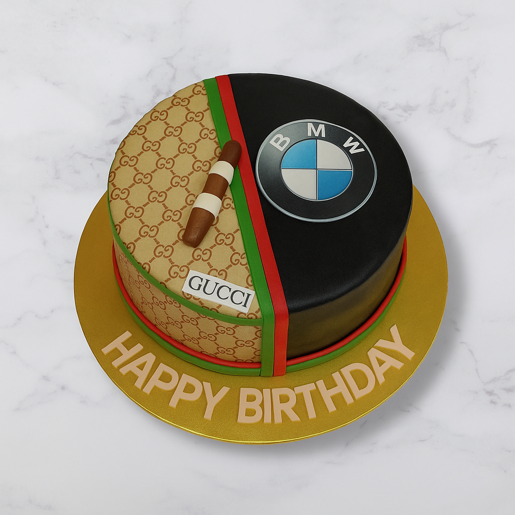 Luxury Lifestyle: A Designer-Inspired Cake