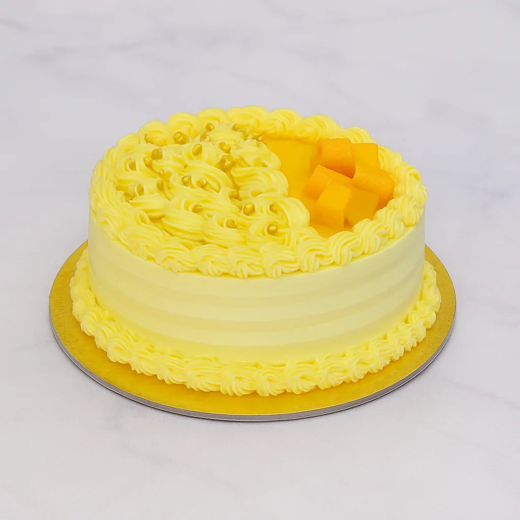 Rich Mango Cheeseake