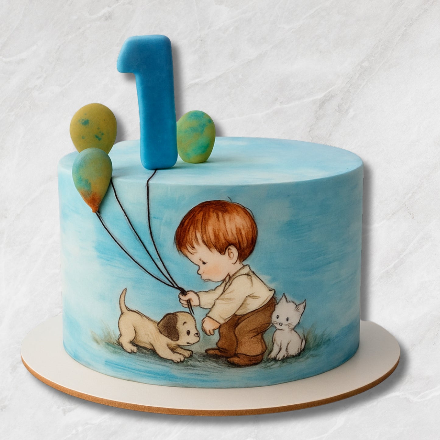 A Playful Adventure: A Cake Filled with Childhood Joy