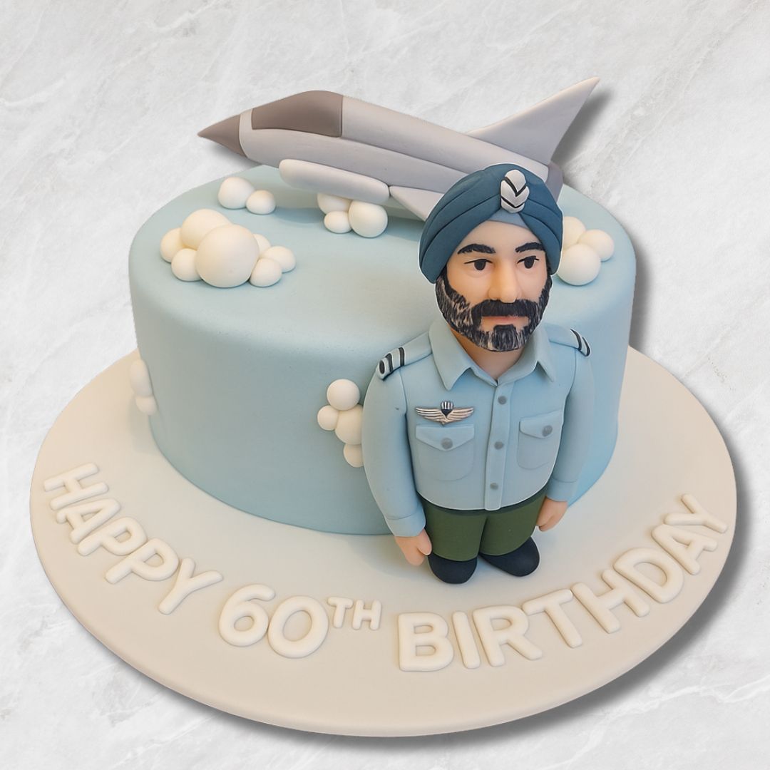 Pilot's Birthday Cake