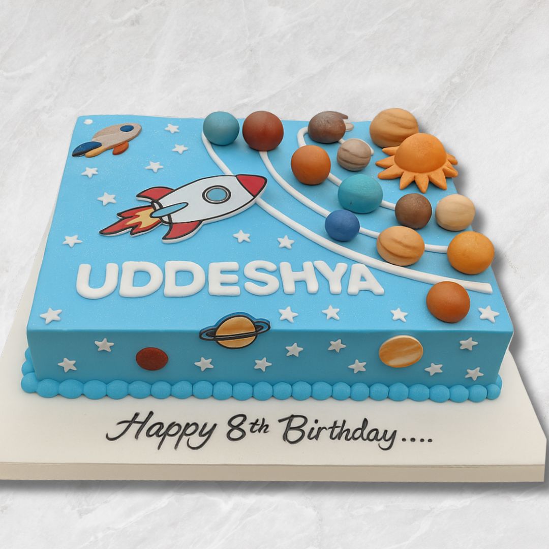 Space Rocket Cake