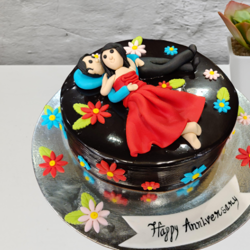 Romantic Anniversary Cake