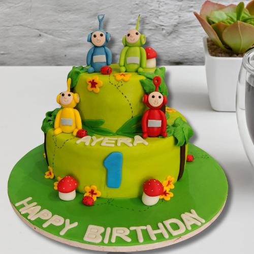 Teletubbies-Themed Cake