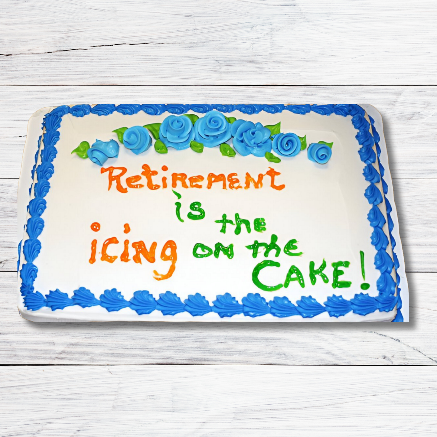 Retirement Celebration Cake