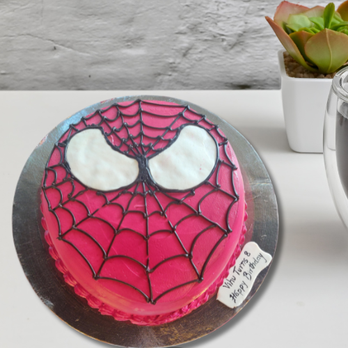 Spider-Man Birthday Cake