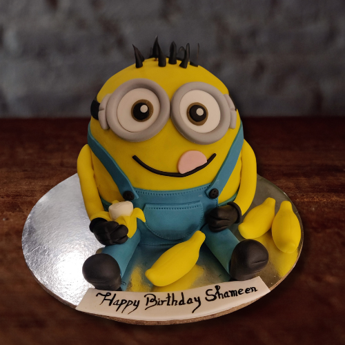 Minion Birthday Cake