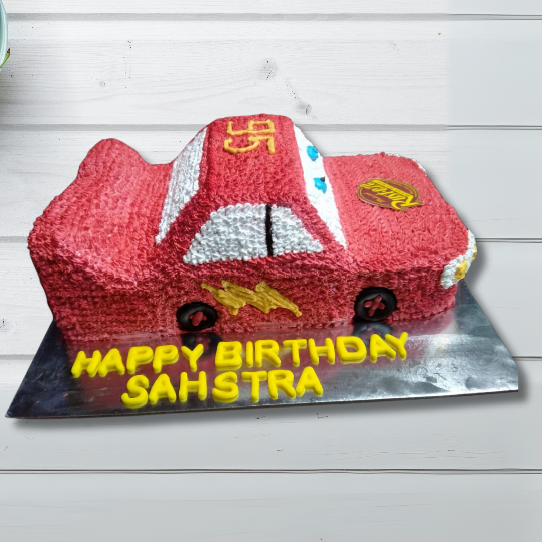 Cars Cake (Lightning McQueen)