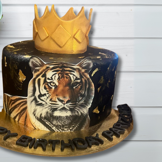 Tiger Crown Cake