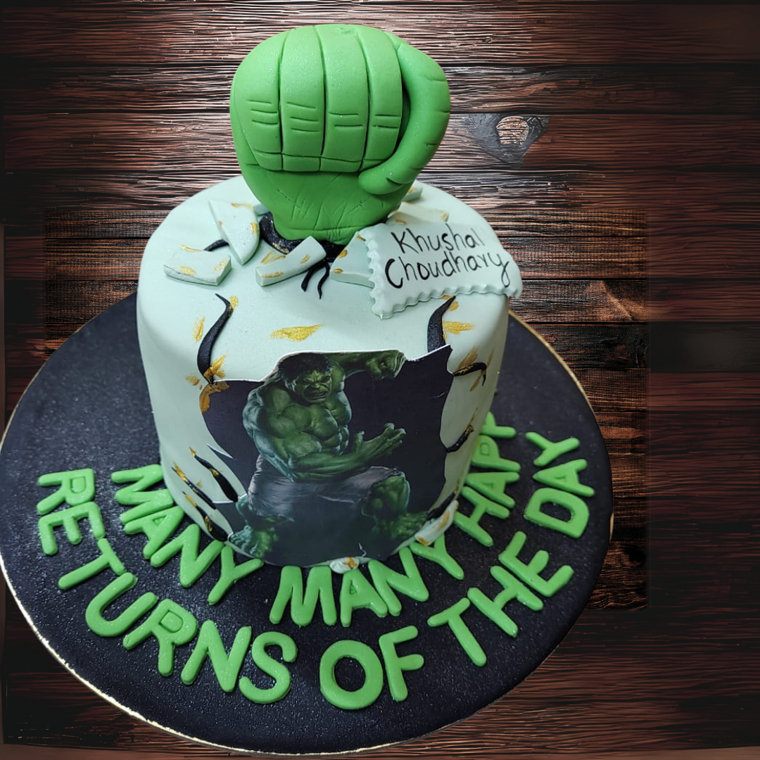 Hulk Cake