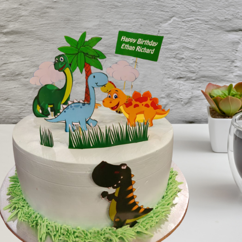 Dino Jungle Adventure Cake