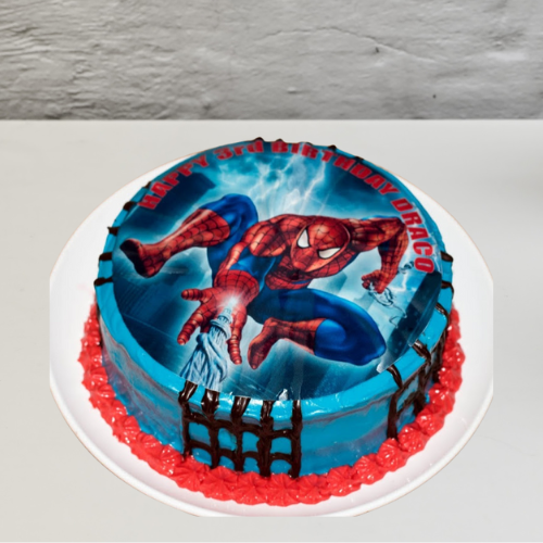 Spidey Power Cake