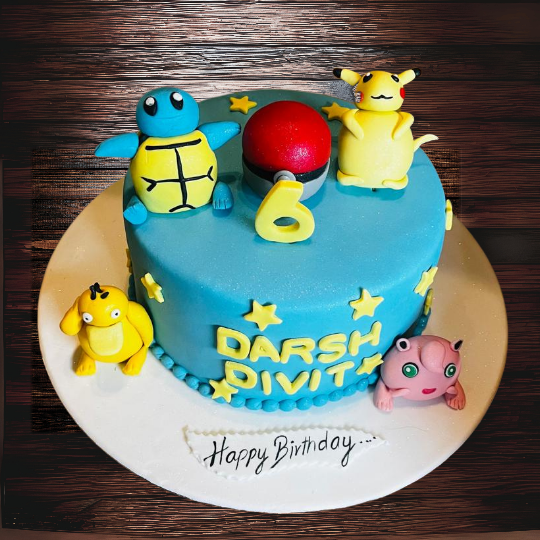 Pokémon Adventure Cake