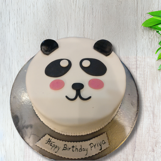 Cute Panda Cake for a Sweet Celebration