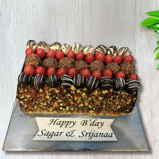 Chocolate Lovers' Delight Birthday Cake