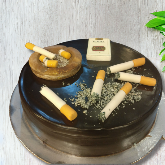 Cigarette Cake for a Fun Twist