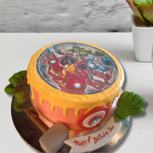 Avengers Cake