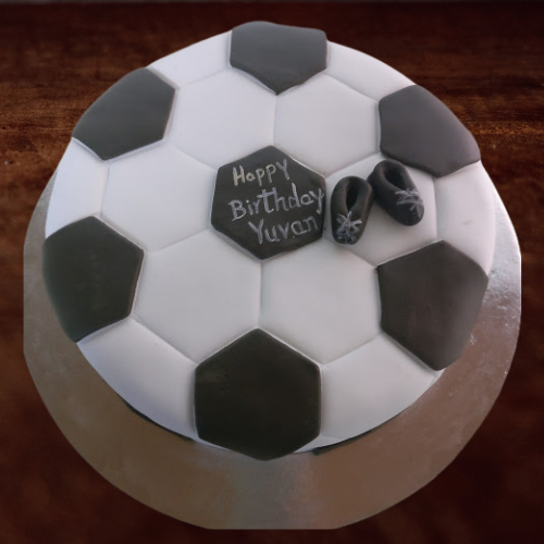 Soccer Star Cake