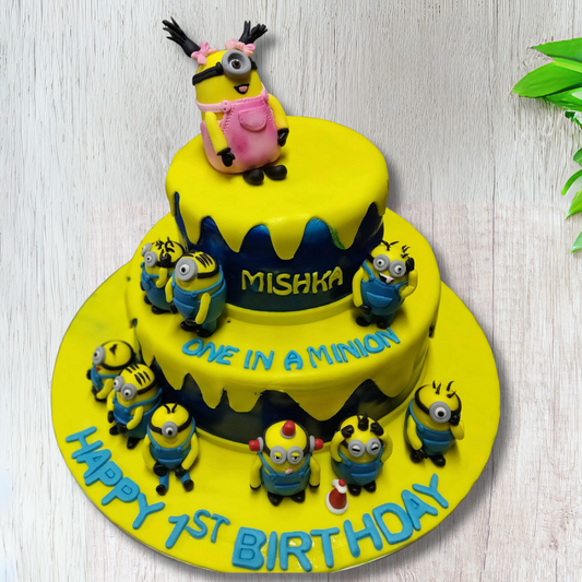 A Minion-Filled Adventure for a One-Year-Old!