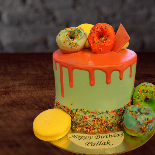 Donut Party Cake