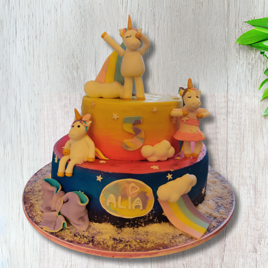 Magical Unicorn Cake for a Whimsical Party