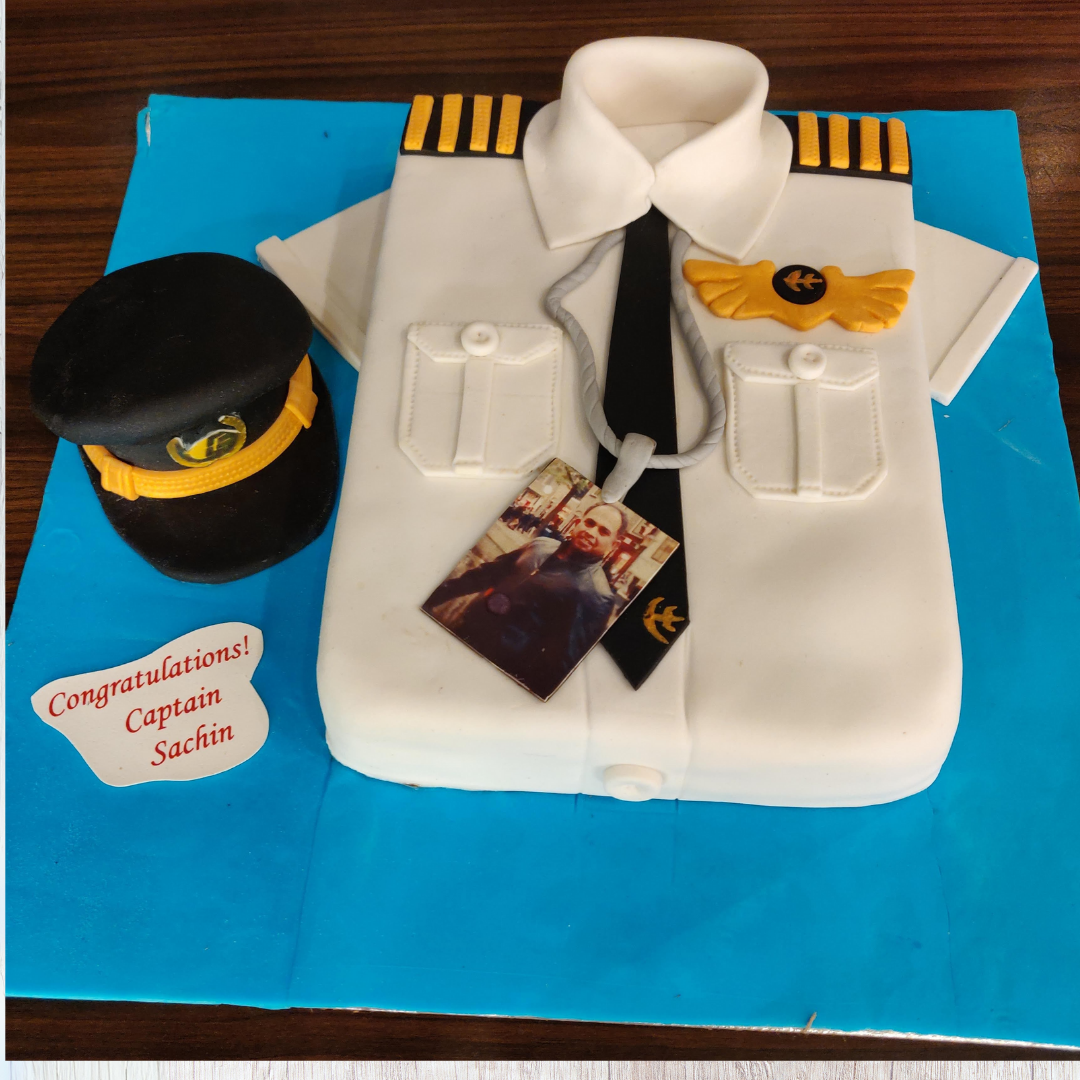 Soaring to New Heights: A Cake for the Captain