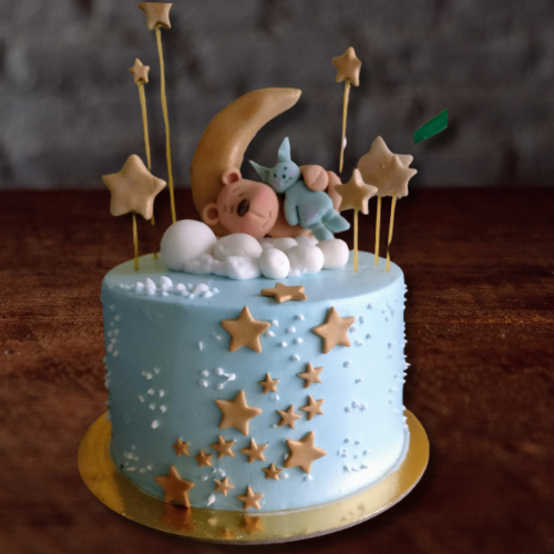 Dreamy Starry Night Cake