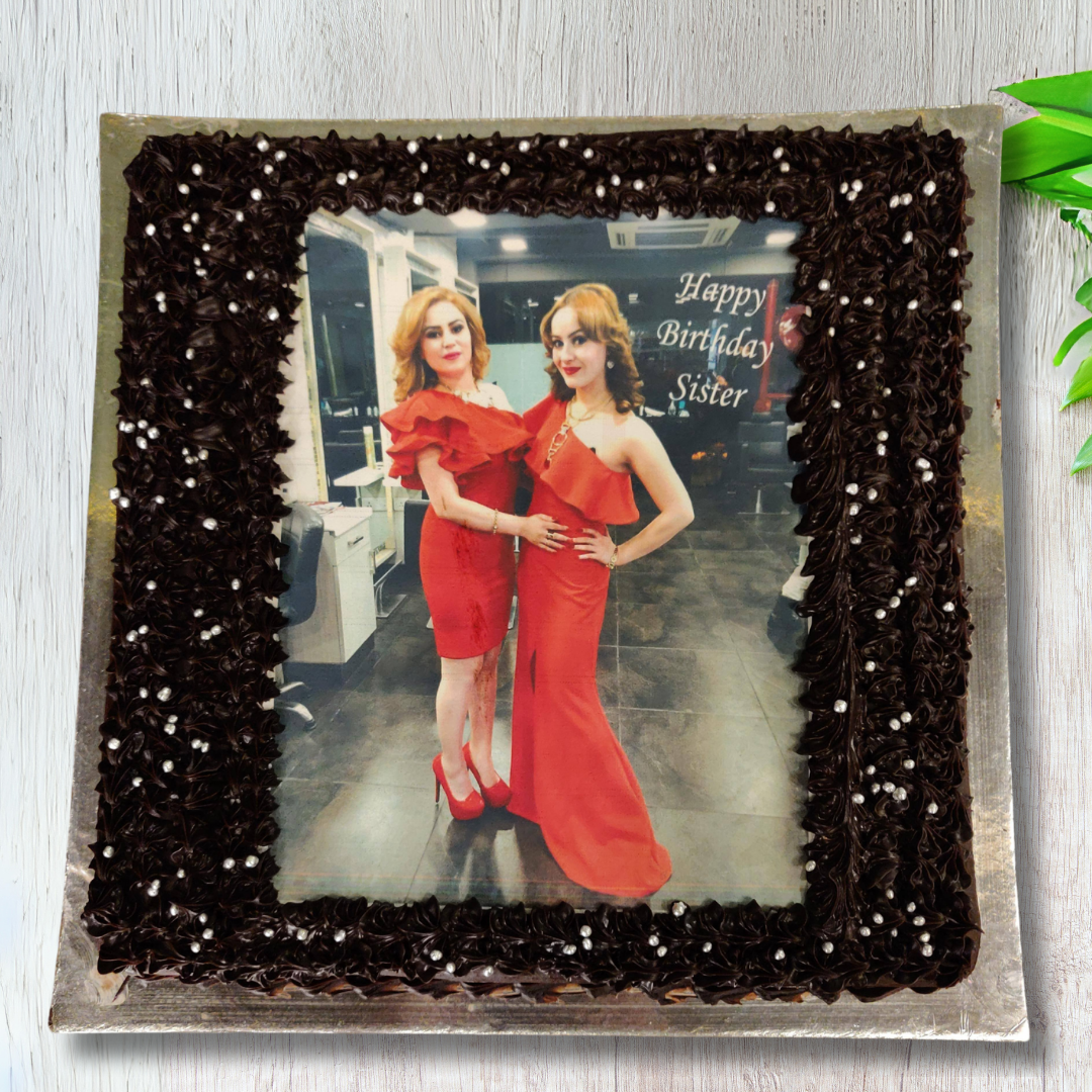 Customized Photo Birthday Cake to Celebrate Special Moments