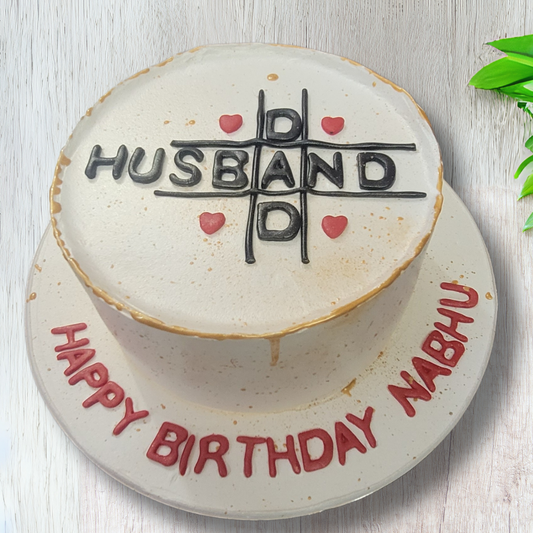 Love and Games: A Tic Tac Toe-Themed Cake for the Birthday Husband