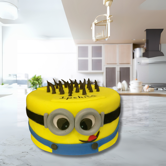 Banana Love: A Fun Minion Cake.