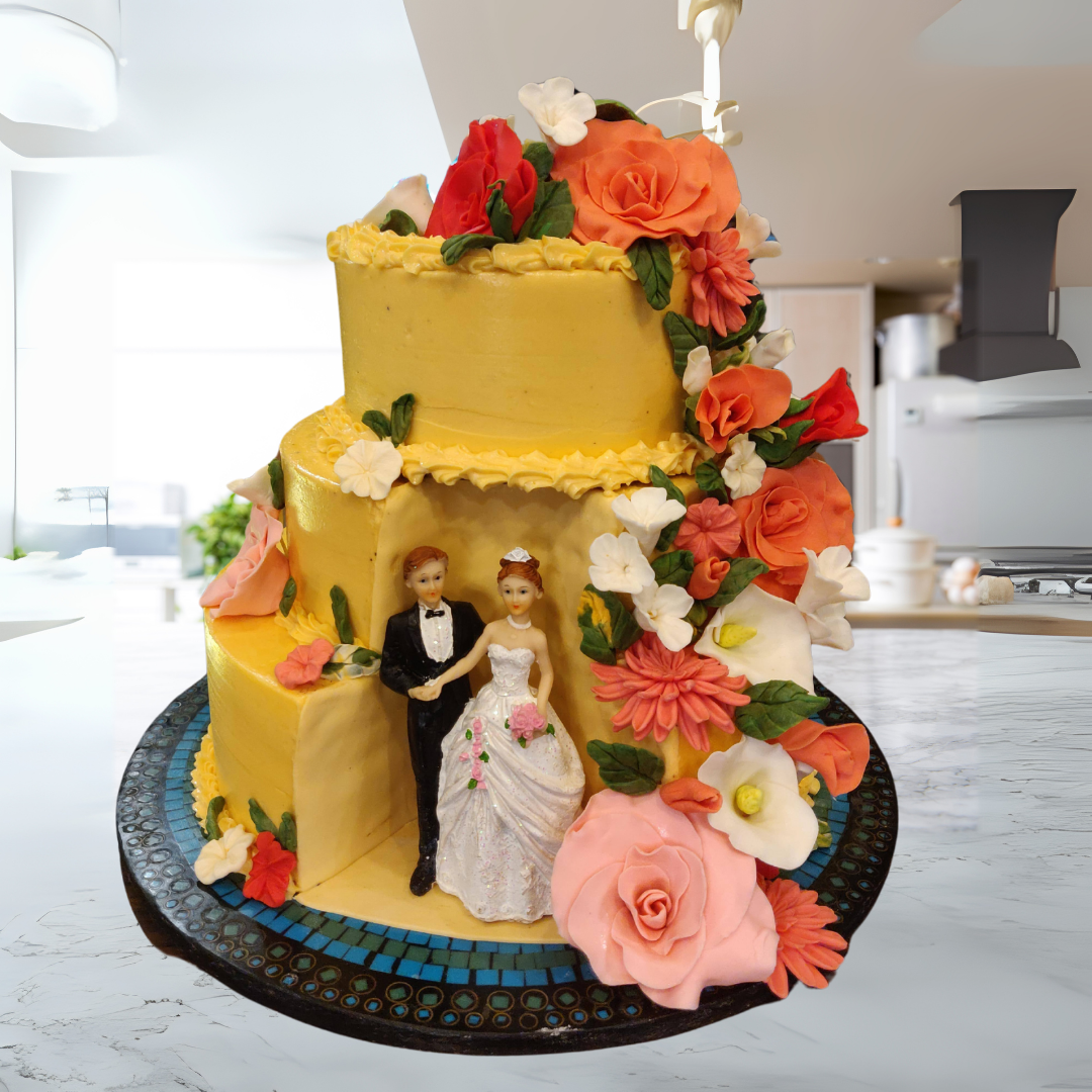 A Fairytale Wedding: A Cake That Celebrates Love and New Beginnings