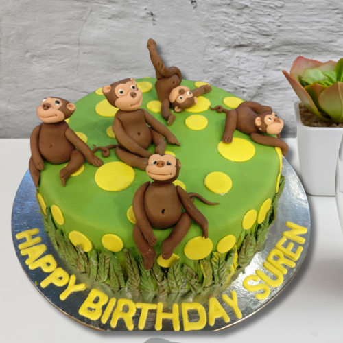 Cheeky Monkey Cake