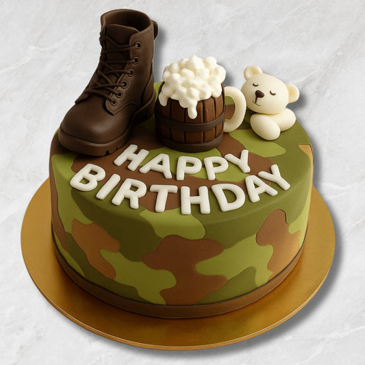 Rustic Adventure Cake