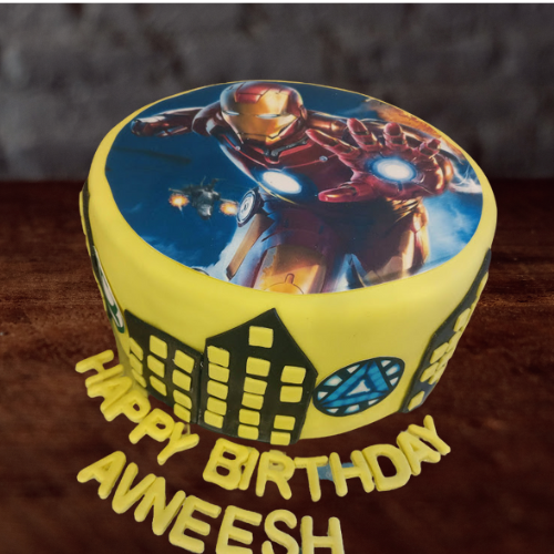 Iron Man Cake