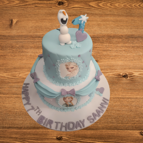 Frozen Adventure Cake