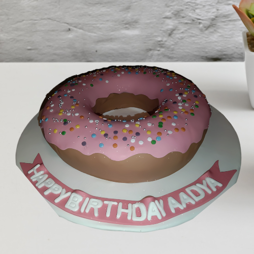 Giant Donut Cake