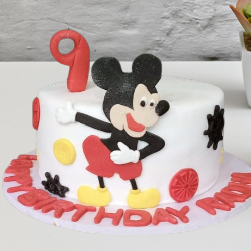 Mickey Mouse Birthday Cake