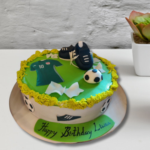 Ultimate Football Fan Cake